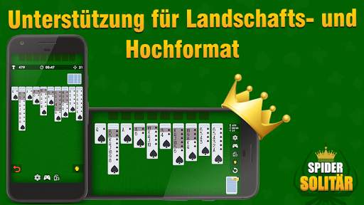 Spinnenspiel - Kartenspiele kostenlos screenshot 1