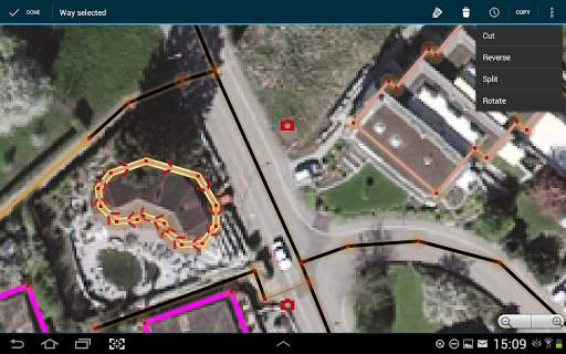 Vespucci - edytor OSM screenshot 12