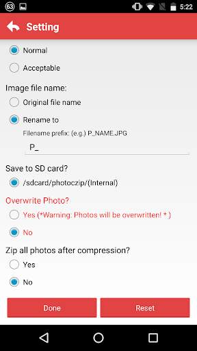 Photoczip Lite Compress Image screenshot 6