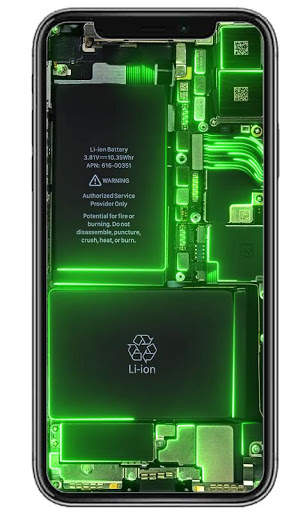 ⚡ Phone Electricity Live Wallpaper Free ⚡ screenshot 3