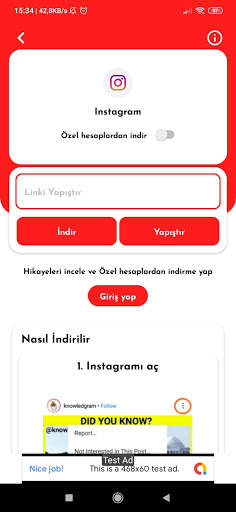 MK-VİDEO DOWNLOADER-TİKTOK,İNSTAGRAM,LİKE TWİTTER screenshot 2