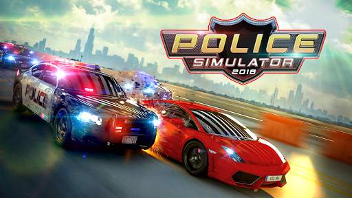 POLICE CAR CHASE SIMULATOR 2K18 - Free Car Games screenshot 1
