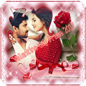 Valentine Day Photo Frame icon