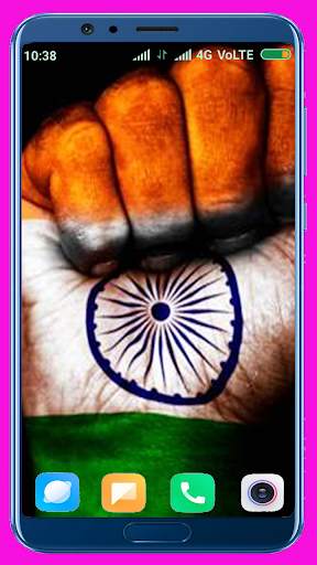Indian Flag HD Wallpaper screenshot 2