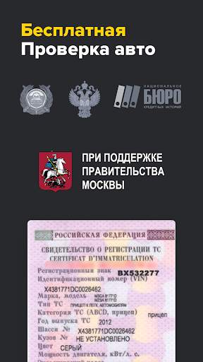 Проверка авто по базе ГИБДД РФ screenshot 1