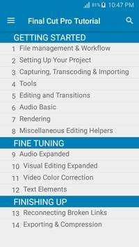 Final Cut Pro Tutorial скриншот 1