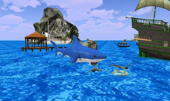 Shark Attack Games At The Beach screenshot 1