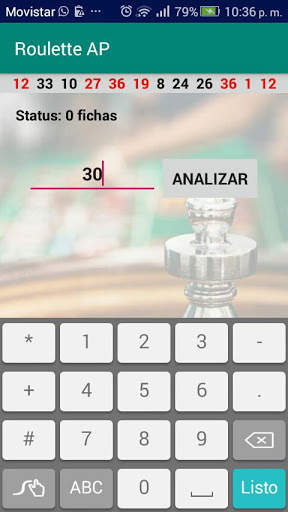 Roulette AP screenshot 3