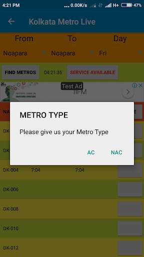 Kolkata Metro Live screenshot 4