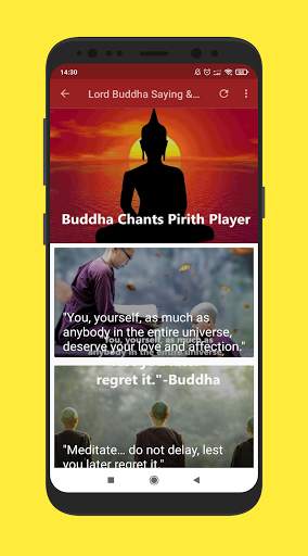 Buddha Chants Pirith Player(Dhamma Sermons /Sutta) screenshot 7