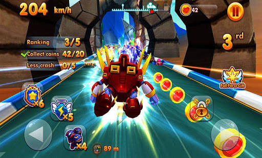 Toon Car Transform Racing Game screenshot 4