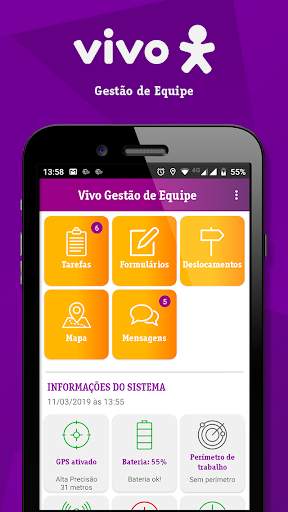 Vivo Gestão de Equipe screenshot 2
