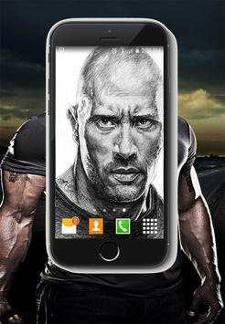 Wallpapers HD Of The Rock WWE 2018 स्क्रीनशॉट 2