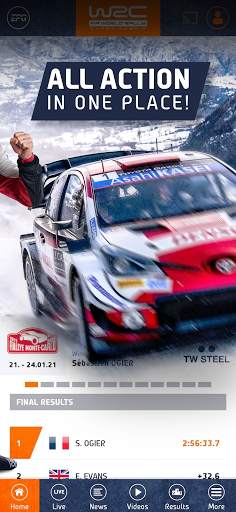 WRC – The Official App screenshot 2