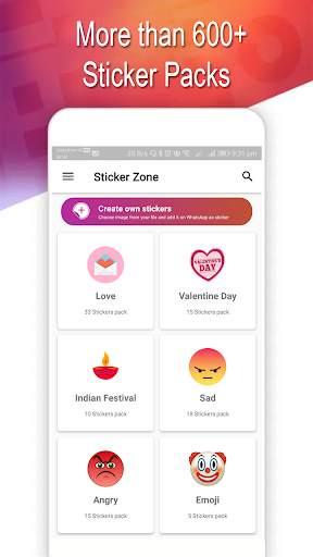 WP Stickers App - Stickers Maker screenshot 1
