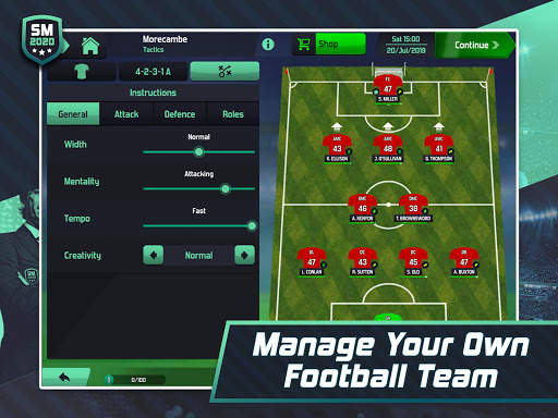 Soccer Manager 2020 - Football Management Game screenshot 8