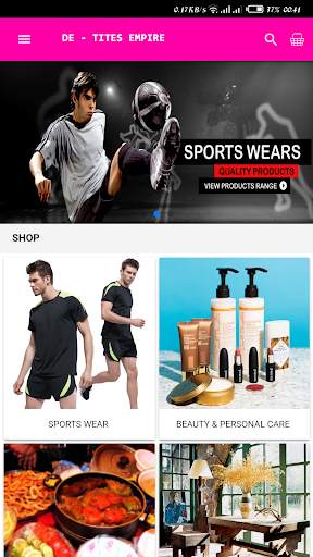DE-TITES EMPIRE - SHOPPING AND DELIVERY SERVICES screenshot 1