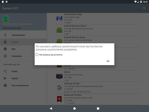 System App Manager screenshot 23