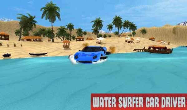 Water Surfer Car Driving screenshot 4
