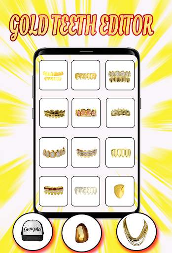 Gold Teeth Photo Editor screenshot 1