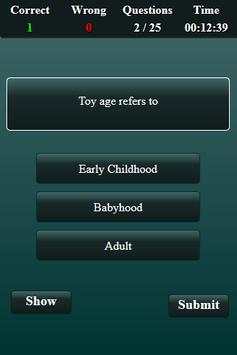 Child development and pedagogy quiz screenshot 3
