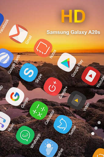 launcher Theme For Galaxy A20s screenshot 1