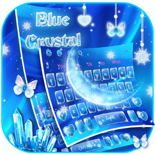 Blue Crystal Keyboard 10001002