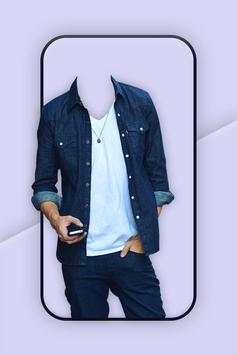 Men Casual Wear Dress Photo Montage screenshot 1