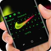 neon Nike Keyboard Theme 10001001