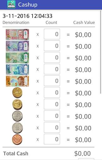 Cash up for MY shop screenshot 1