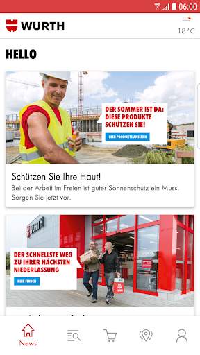 Würth screenshot 1