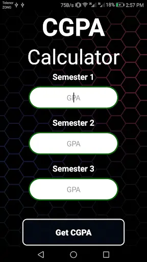 GCUF GPA Calculator screenshot 4