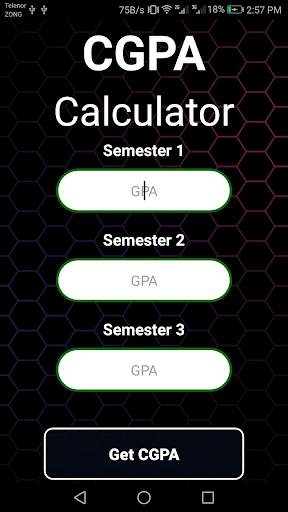 GCUF GPA Calculator screenshot 4