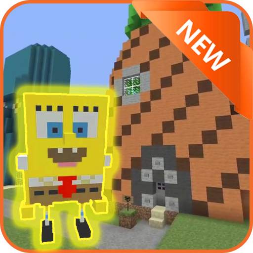 Bikini Bottom Map for Minecraft PE ( Sponge MCPE) 0.1