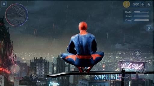 Spider Rope Hero - Gangster Crime City screenshot 3