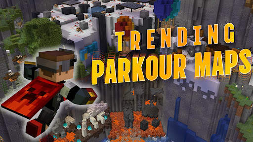 Parkour Minecraft Map for MCPE screenshot 1