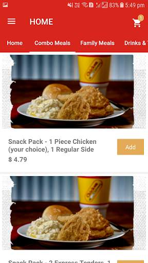 Chicken Express Mobile App screenshot 5