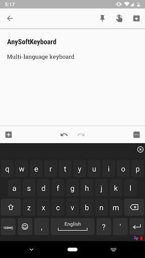 AnySoftKeyboard screenshot 1