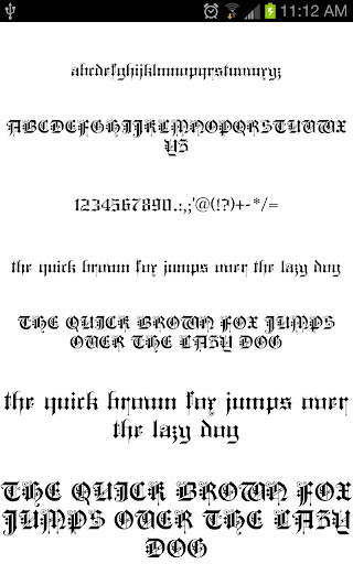 Old English Font Message Maker screenshot 6
