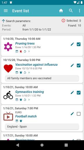 My Events screenshot 4