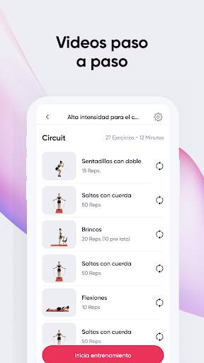 Sweat: Fitness para mujeres screenshot 7