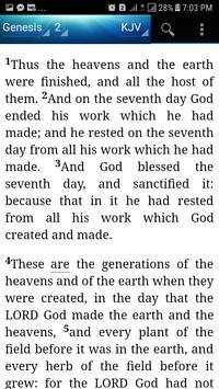 Holy Bible King James Version(KJV) screenshot 2
