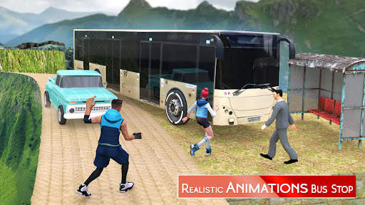 Bus Driving Offroad Simulator screenshot 6