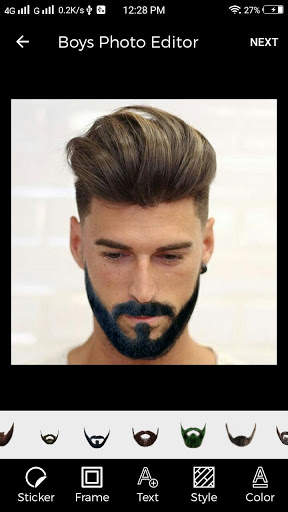 BoyzPix - Photo Editor & Beard Maker screenshot 2