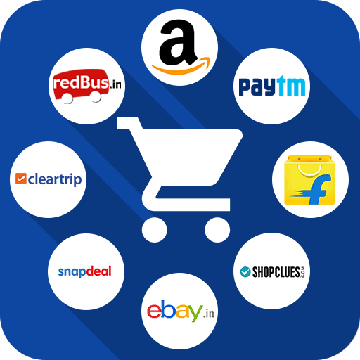 Shop smarter All in one smart shopping app icon