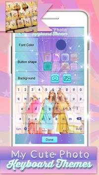 My Cute Photo Keyboard Themes screenshot 1