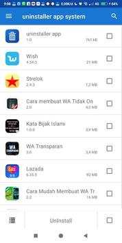 uninstaller app sistem - PRO screenshot 4