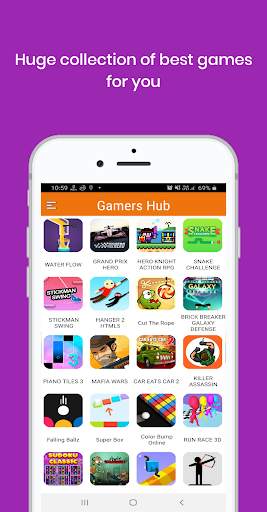 Gamers Hub - best collection of free online games screenshot 1