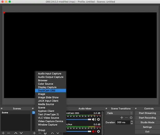 DroidCam OBS screenshot 14