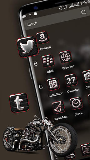 Motorbike Launcher Theme screenshot 3